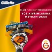Gillette Fusion ProGlide Makine + 4 Adet Yedek Tıraş Bıçağı Galatasaray Özel Seri - Görsel 3