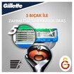 Gillette Fusion ProGlide Makine + 4 Adet Yedek Tıraş Bıçağı Galatasaray Özel Seri - Görsel 4