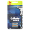 Gillette Sensor3 5Ct- Yedek Tıraş Bıçağı 5'li - Görsel 2
