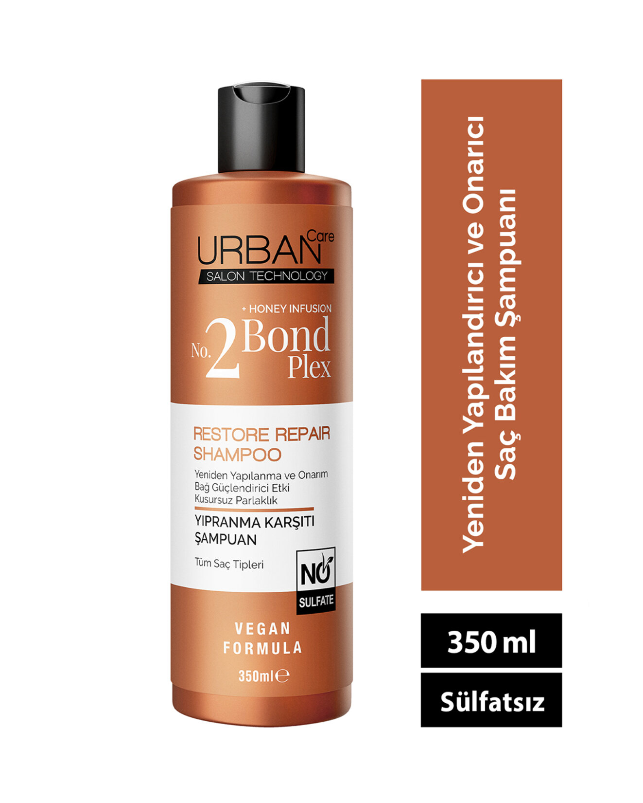 Urban Care Bond Plex Şampuan No:2 350 Ml - Görsel 2