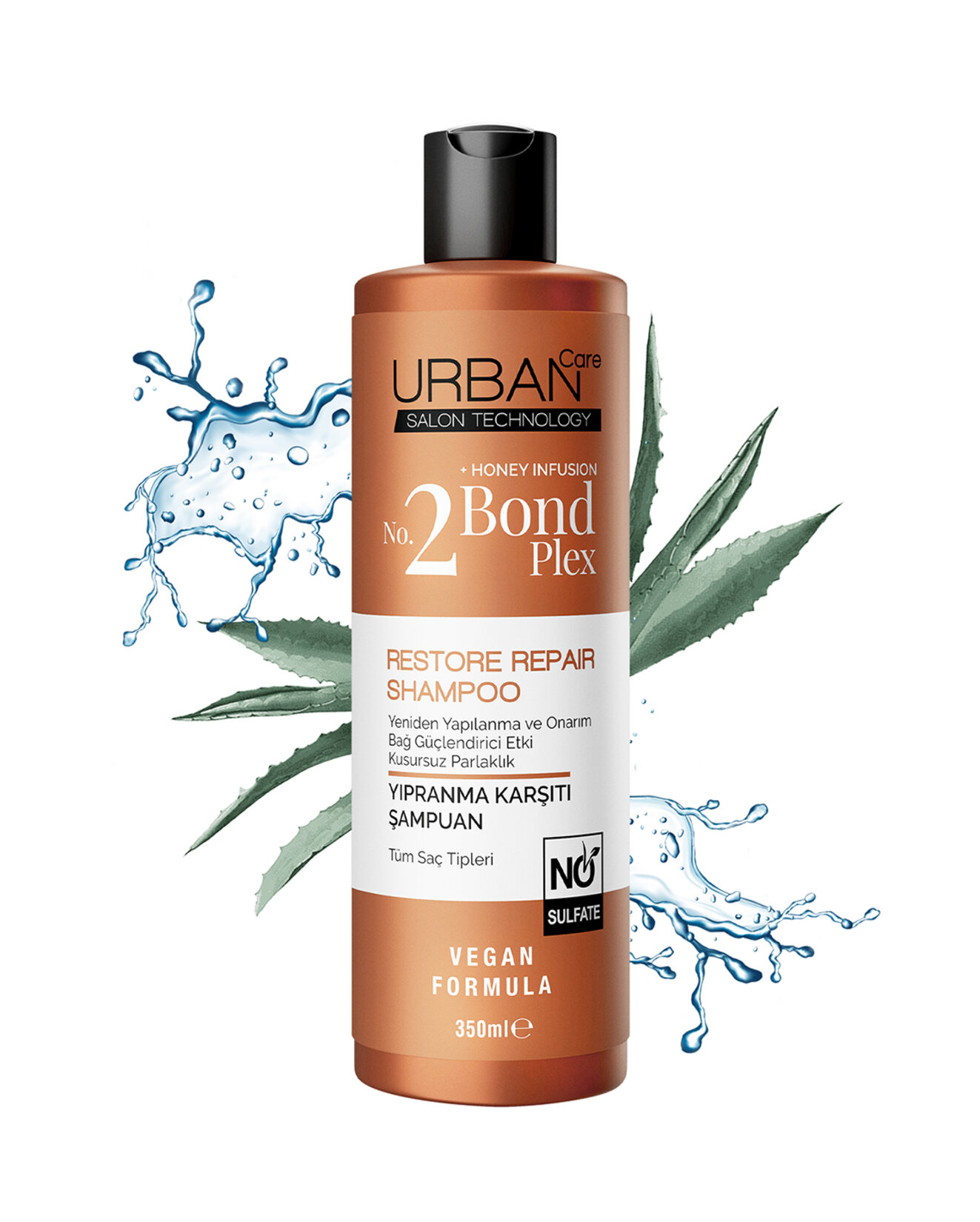 Urban Care Bond Plex Şampuan No:2 350 Ml - Görsel 3