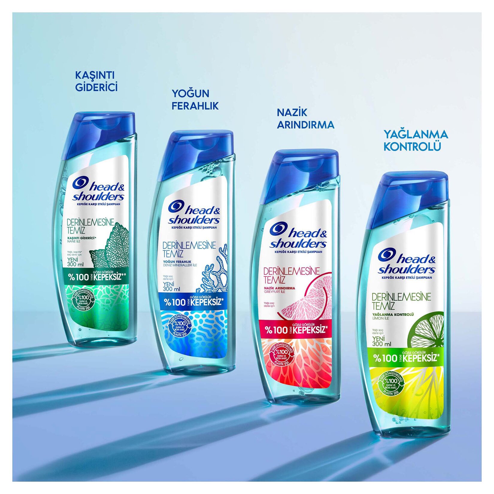 Head & Shoulders Derinlemesine Temiz Şampuan Kaşıntı Giderici 300 Ml - Görsel 6