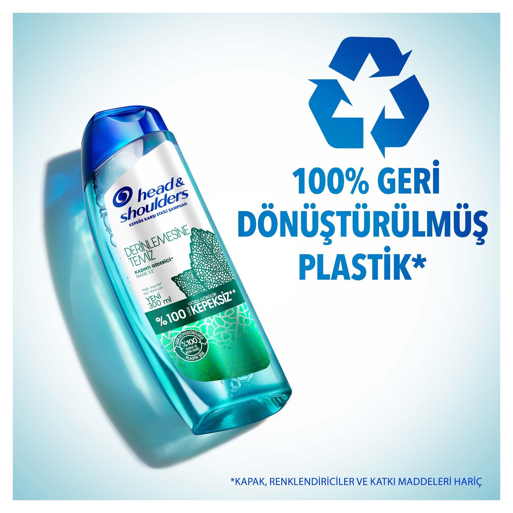 Head & Shoulders Derinlemesine Temiz Şampuan Kaşıntı Giderici 300 Ml - Görsel 7