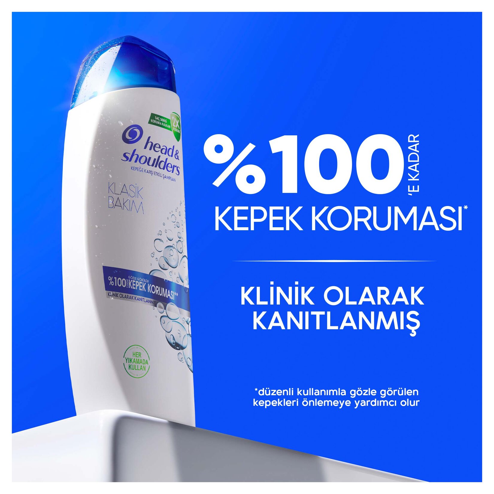 Head & Shoulders Şampuan Klasik Bakım 1in1 330 Ml - Görsel 3