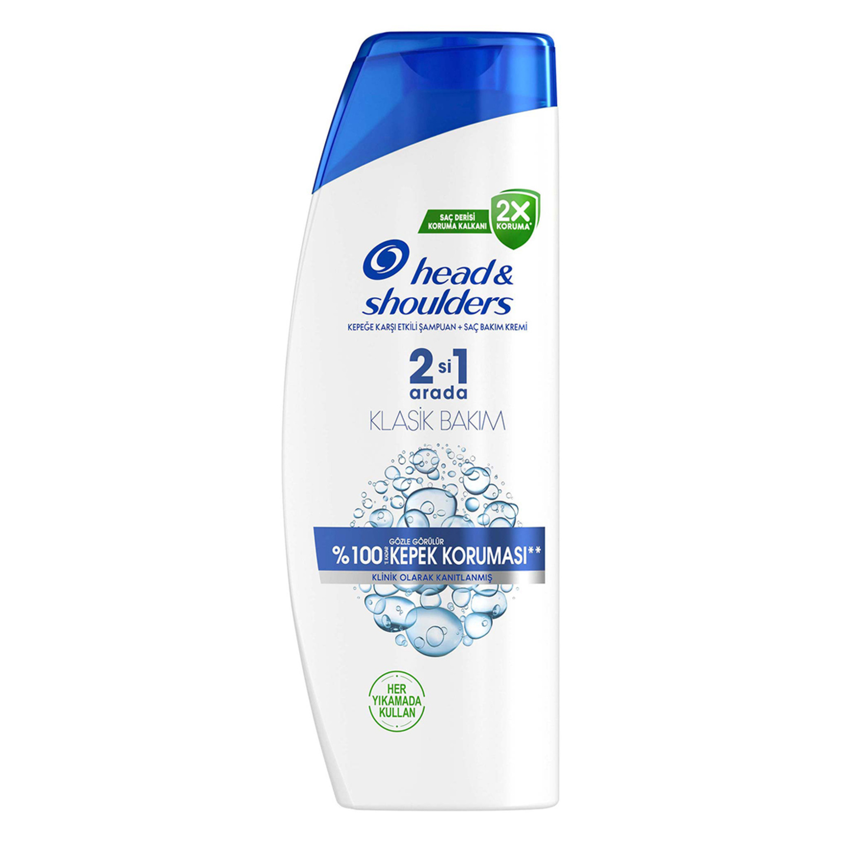 Head & Shoulders Şampuan Klasik Bakım 2in1 625 Ml - Görsel 1