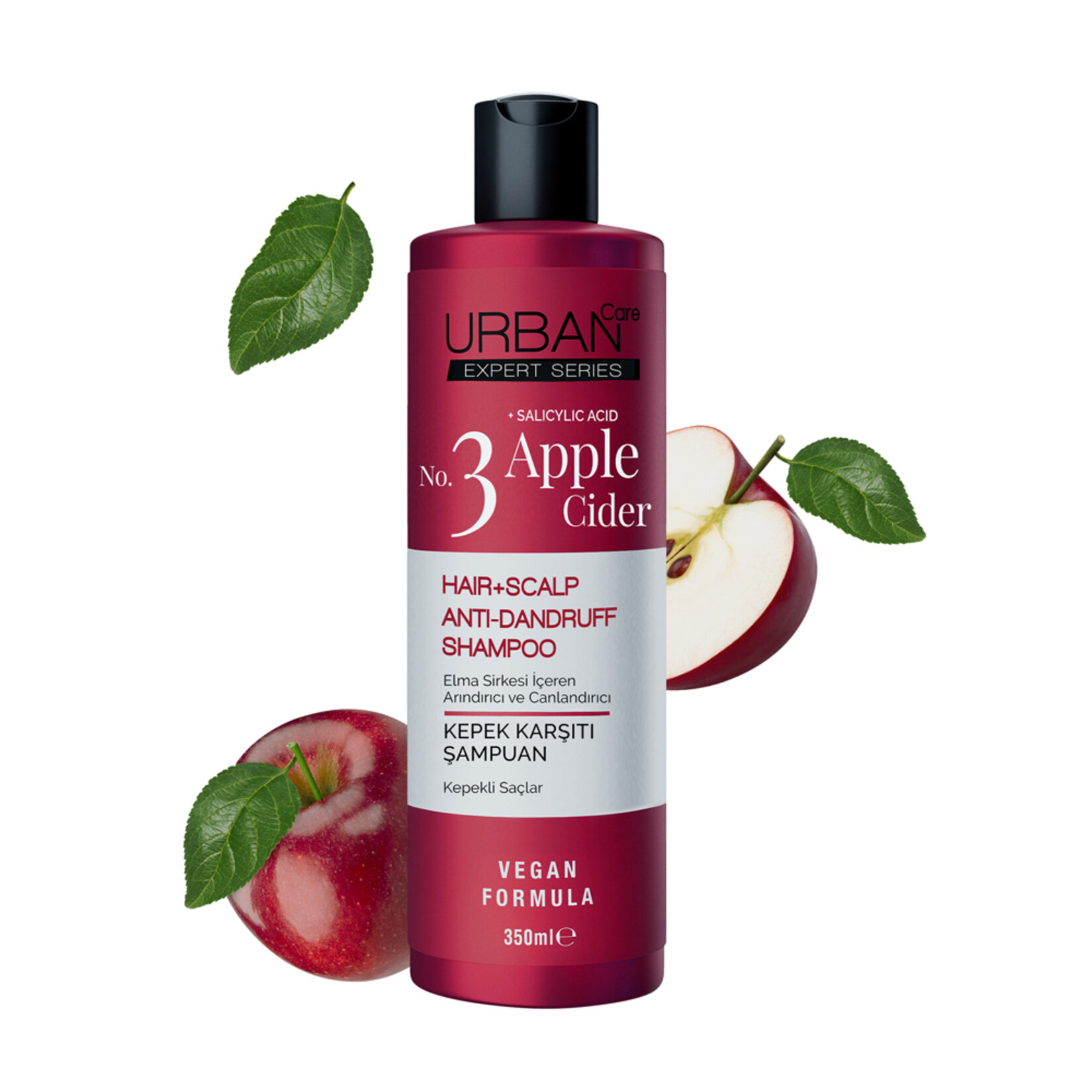 Urban Care No.3 Expert Apple Cider Kepek Karşıtı Şampuan 350 ml - Görsel 3