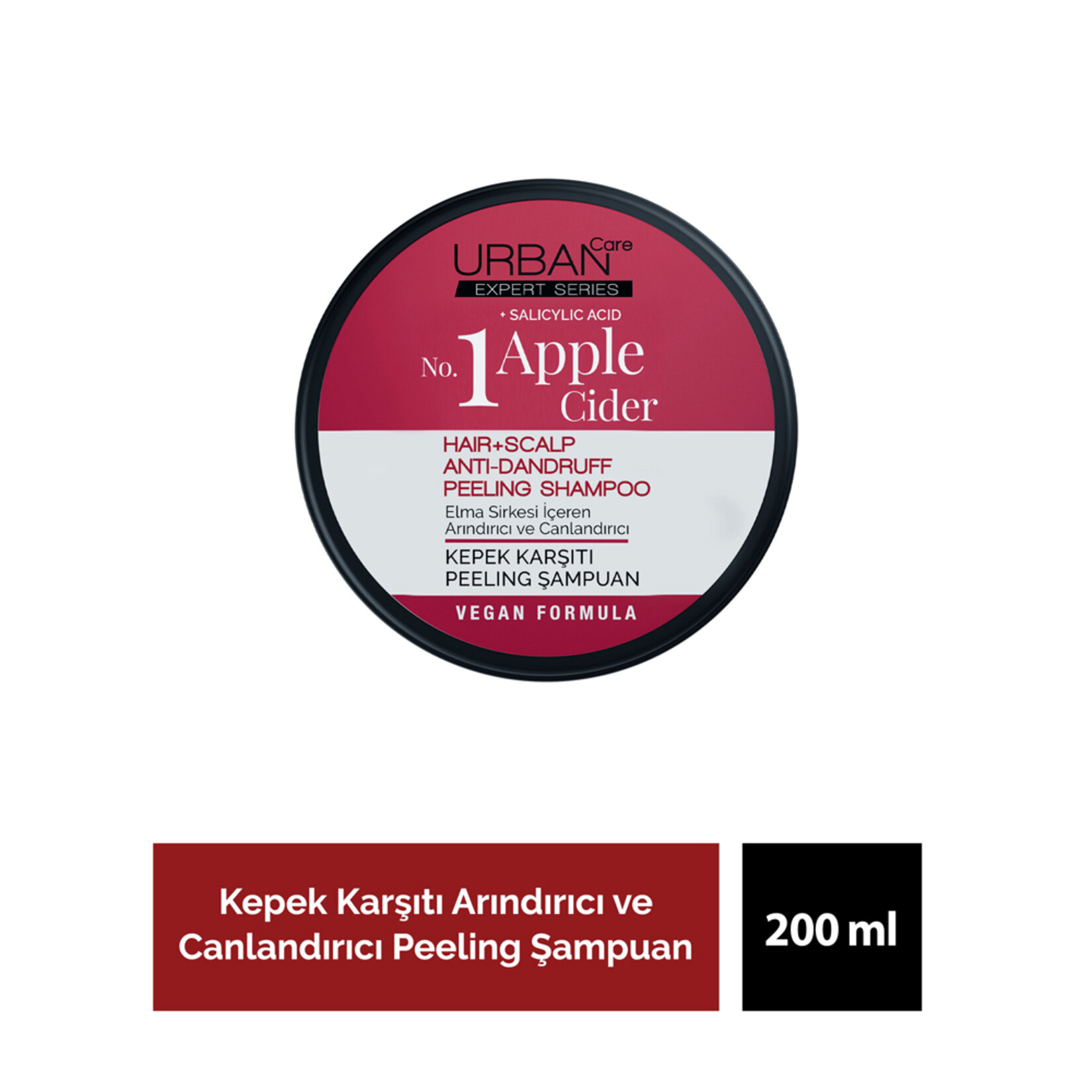 Urban Care No.1 Expert Apple Cider Kepek Karşıtı Peeling Şampuan 200 ml - Görsel 2