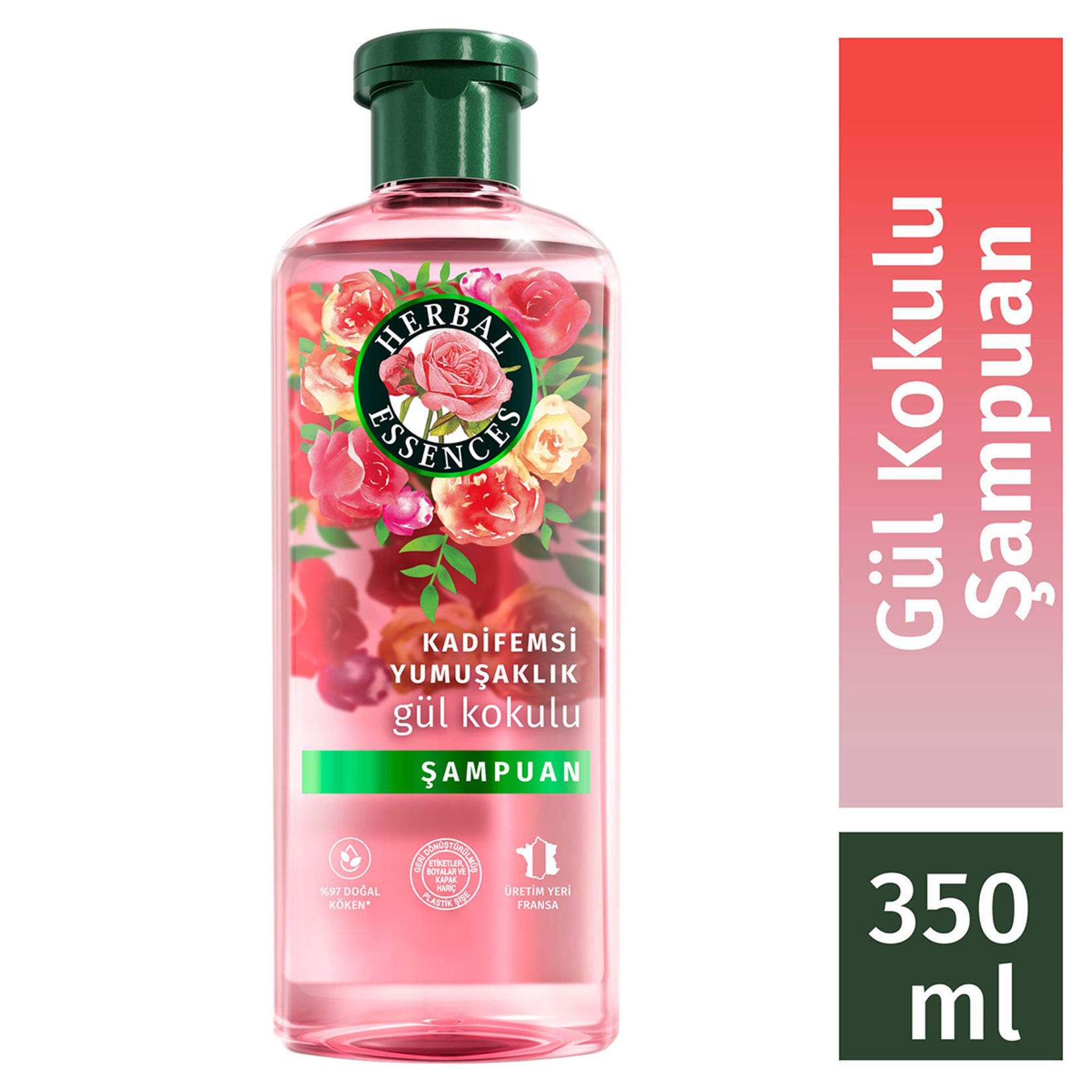 Herbal Essences Kadifemsi Yumuşaklık Gül Kokulu Şampuan 350 Ml - Görsel 2