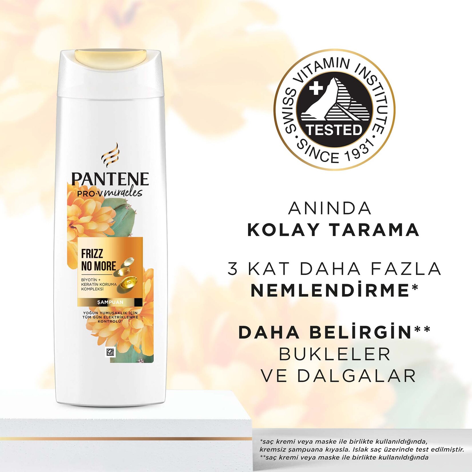 Pantene Miracles Frizz No More Şampuan 325 Ml - Görsel 5