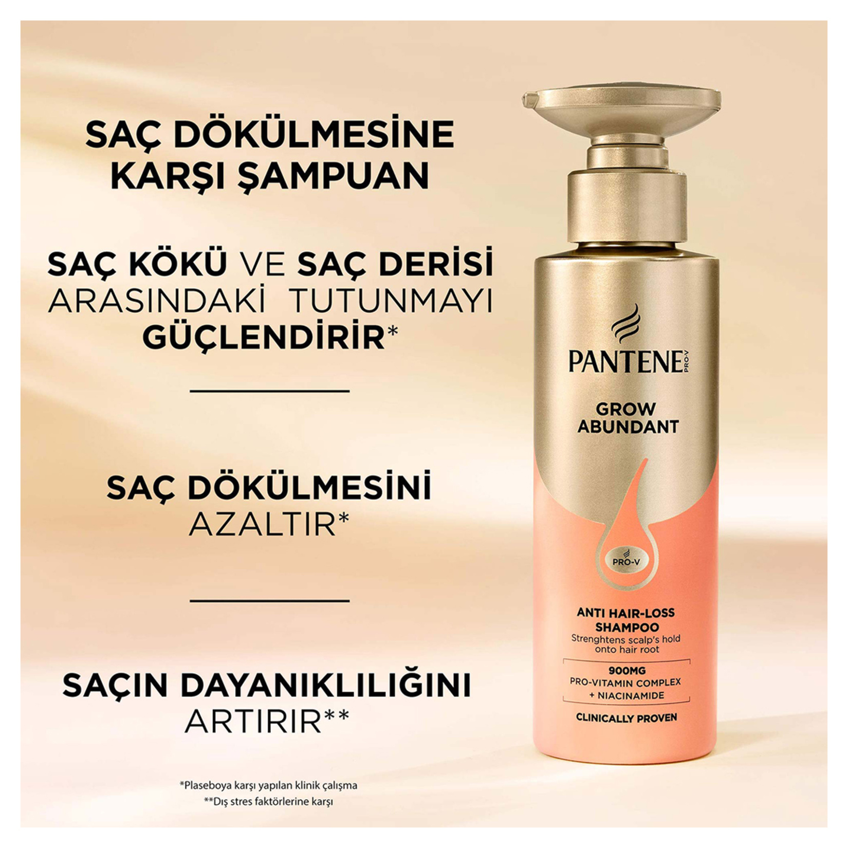 Pantene Grow Abundant Dökülme Karşıtı Şampuan 290 Ml - Görsel 5