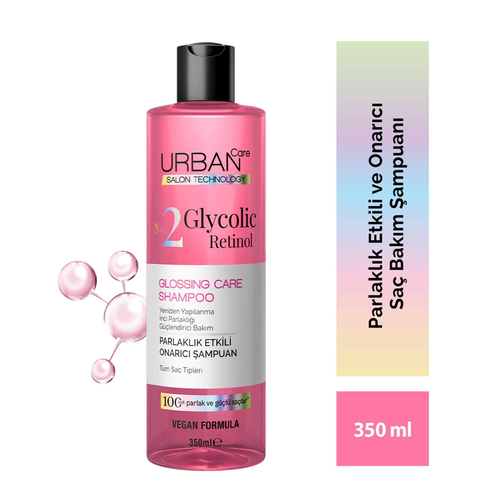 Urban Care No.2 Glycolic Retinol Saç Bakım Şampuanı 350 Ml - Görsel 2