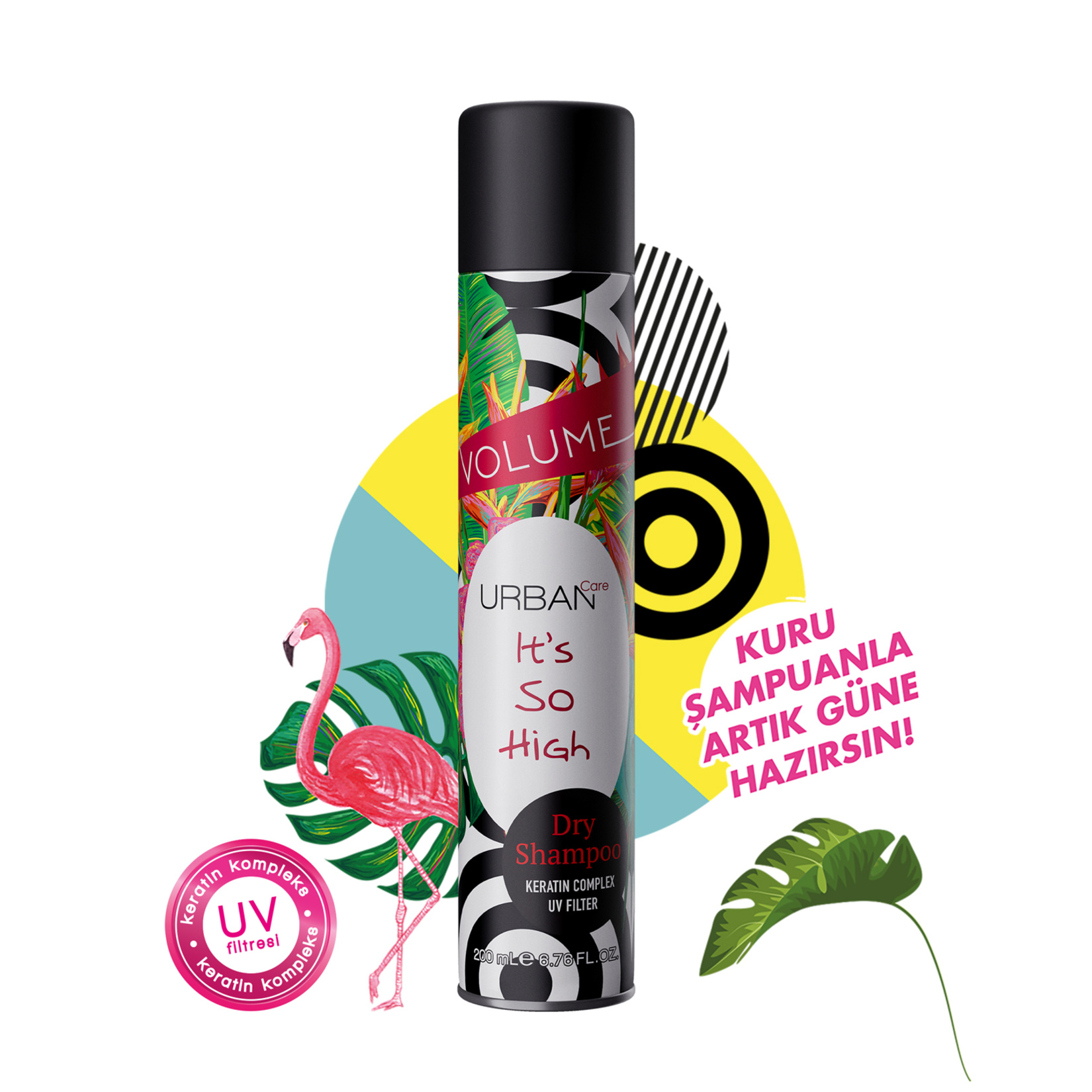 URBAN Care It's So High Kuru Şampuan 200ml - Görsel 3