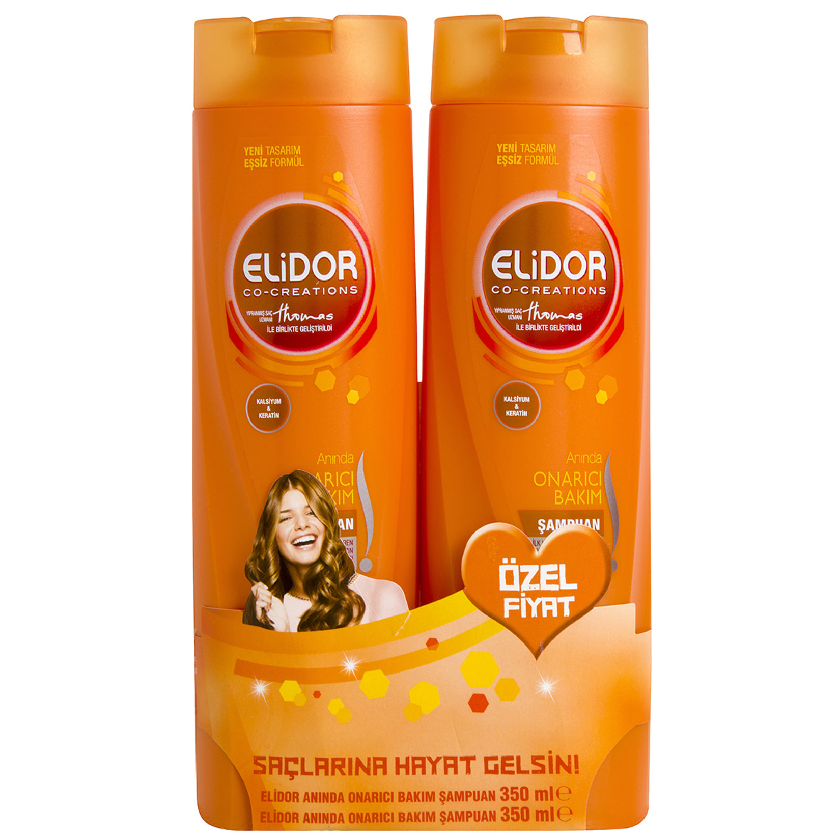 Elidor Onarıcı Bakım Şampuan 350 Ml+350 Ml Set