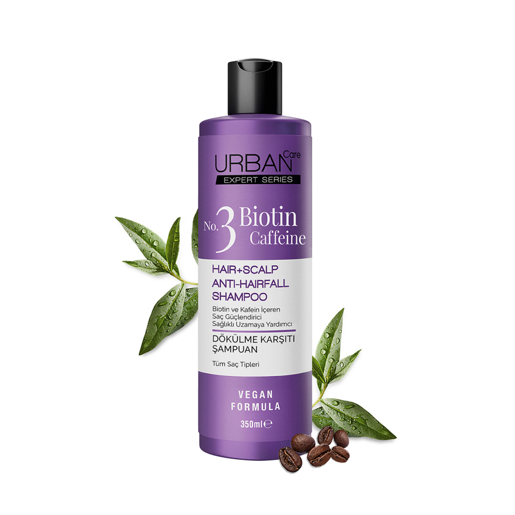 URBAN Care EXPERT Biotin&Kafein Saç Bakım Şampuanı 350ml - Görsel 2