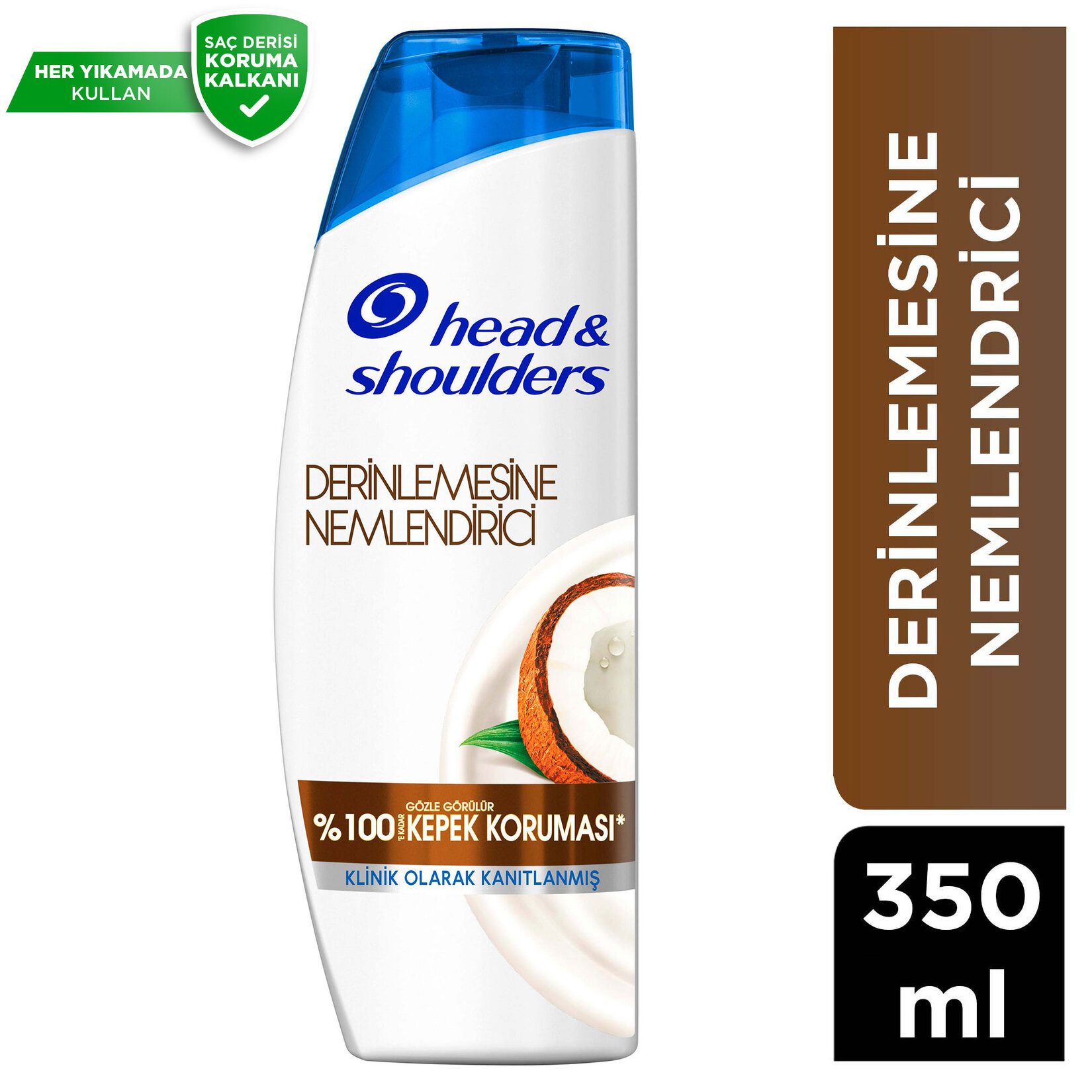 Head & Shoulders Derinlemesine Nemlendirici Kepeğe Karşı Karşı Etkili Şampuan 350 Ml - Görsel 2
