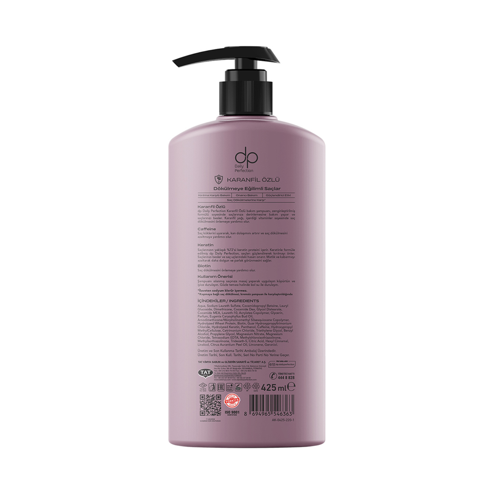Dp Daily Perfection Karanfil Özlü Şampuan 425 Ml - Görsel 2