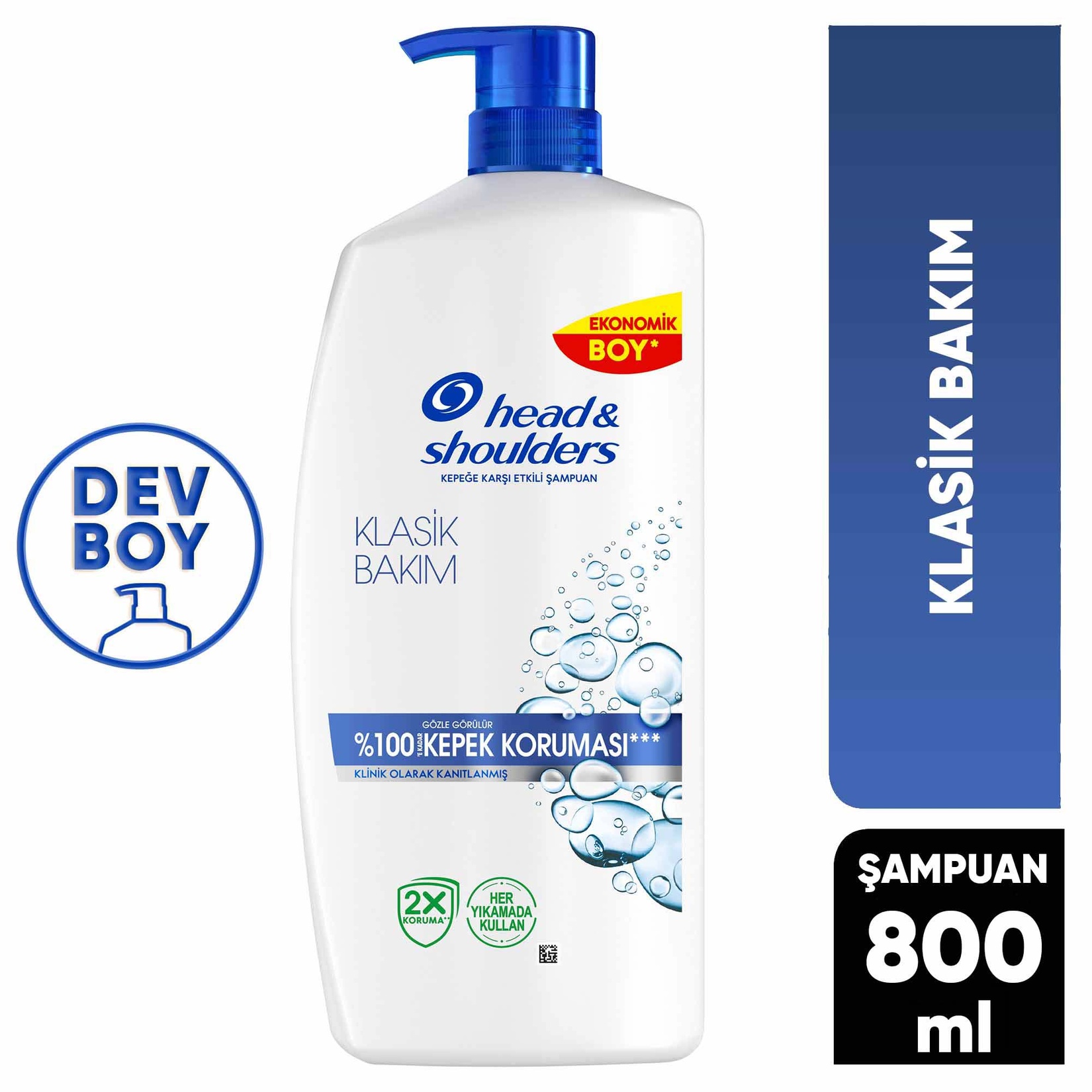 Head & Shoulders Klasik Bakım Şampuan 800 Ml - Görsel 2