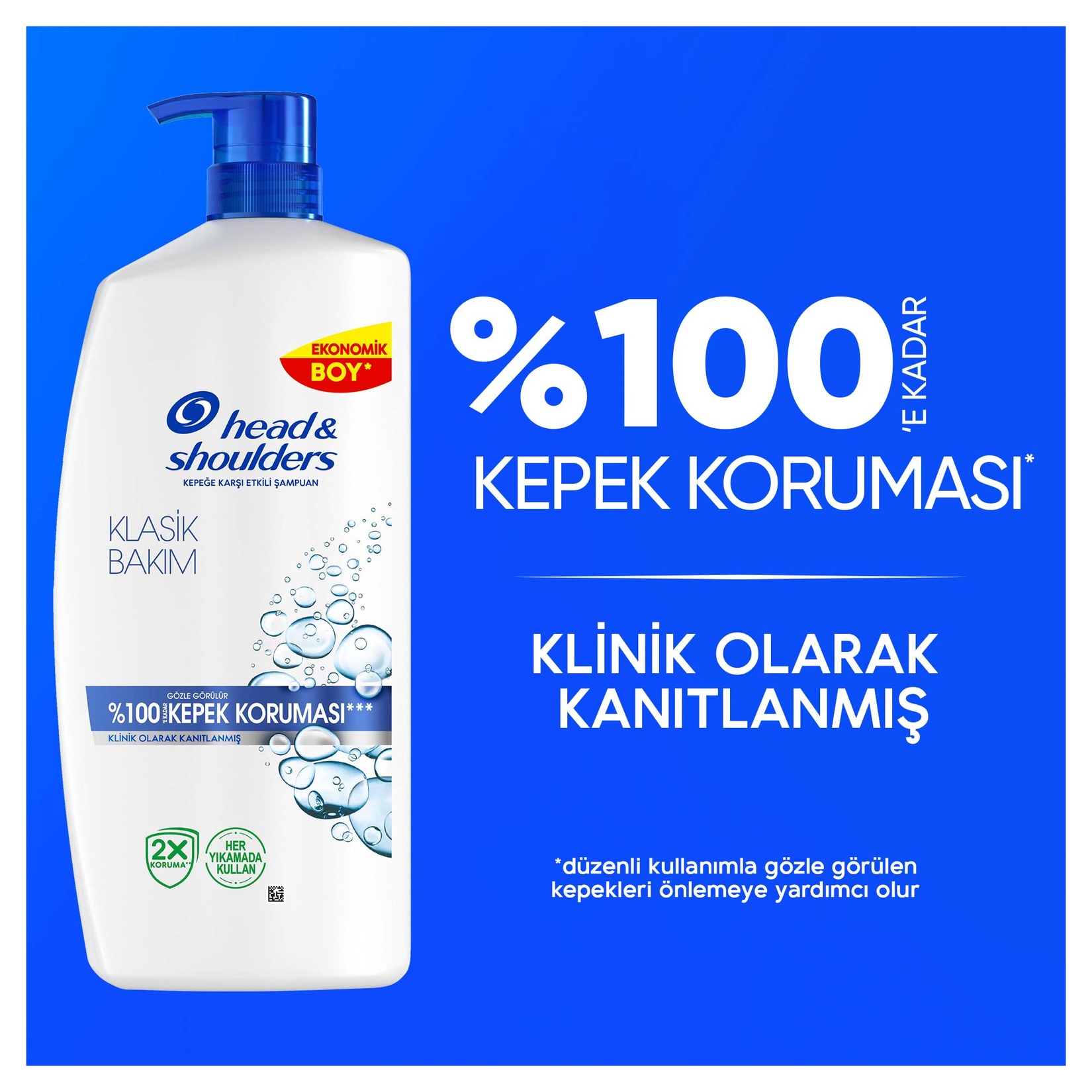 Head & Shoulders Klasik Bakım Şampuan 800 Ml - Görsel 3