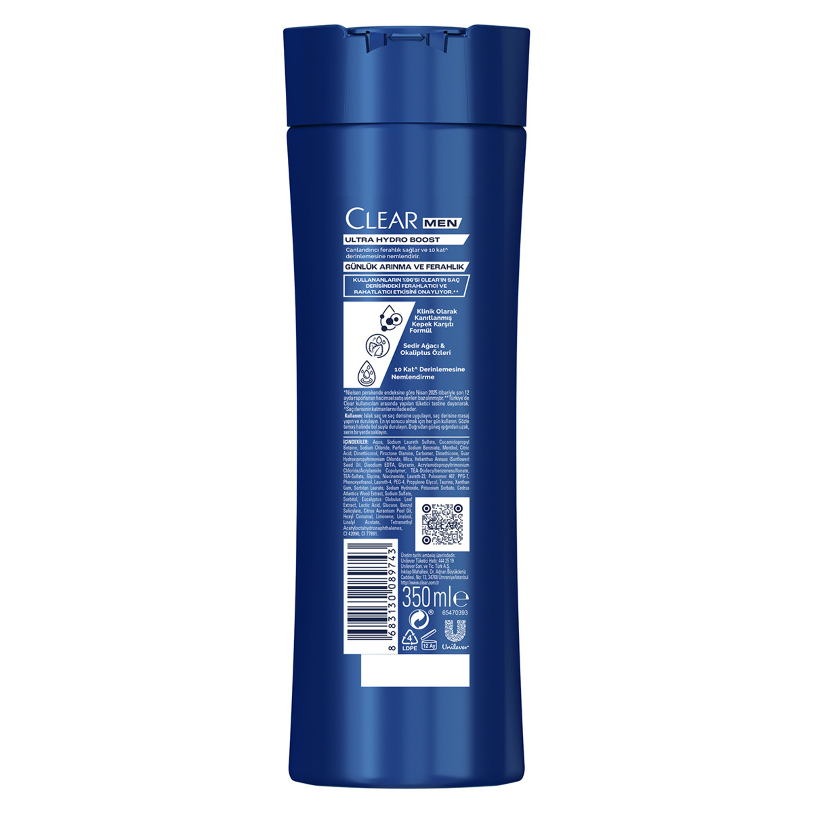 Clear Men Legends Vini Şampuan 350 Ml - Görsel 10