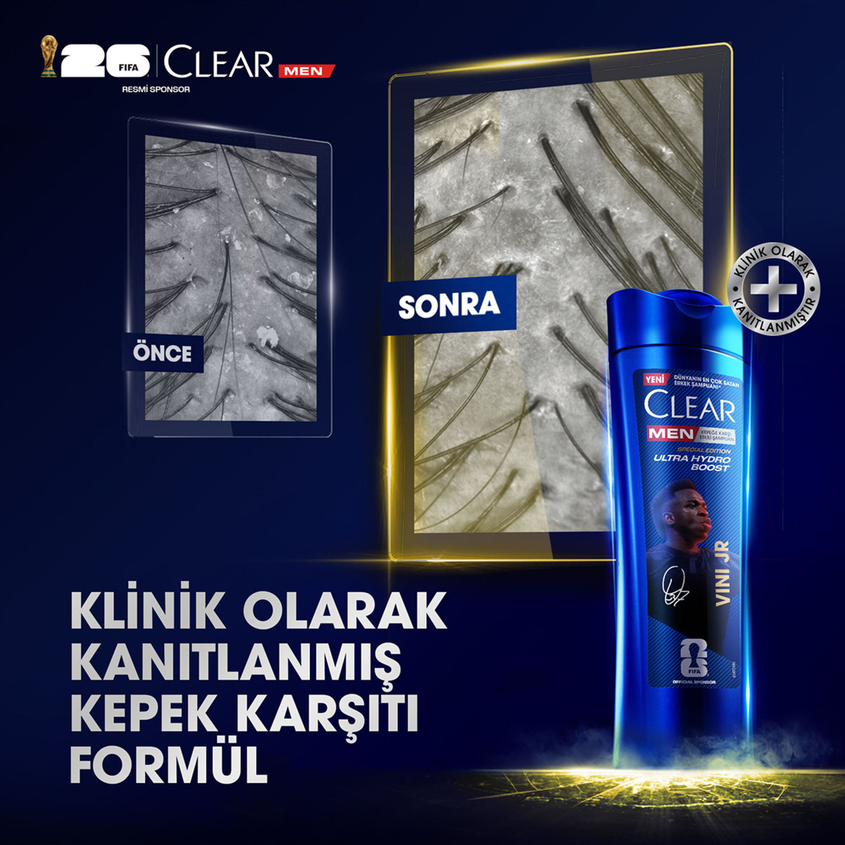 Clear Men Legends Vini Şampuan 350 Ml - Görsel 4