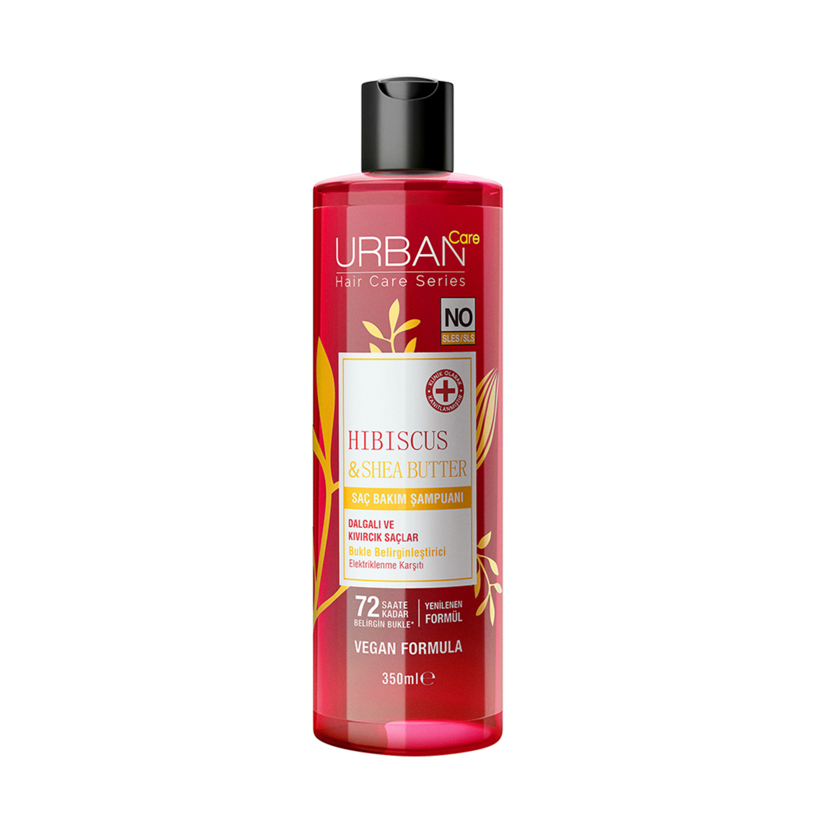 Urban Care Curls Hibiscus & Shea Butter Şampuan 350 Ml - Görsel 1