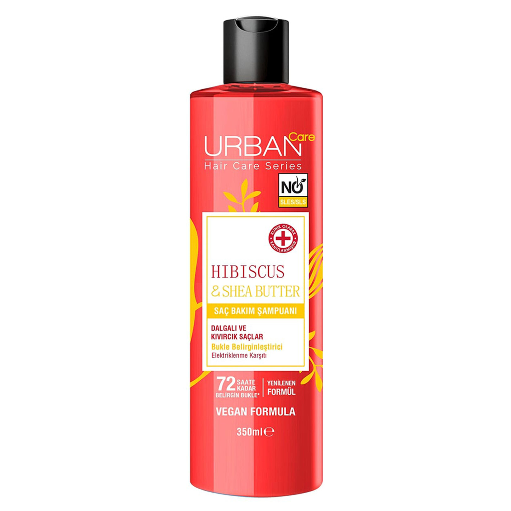 Urban Care Curls Hibiscus & Shea Butter Şampuan 350 Ml - Görsel 1