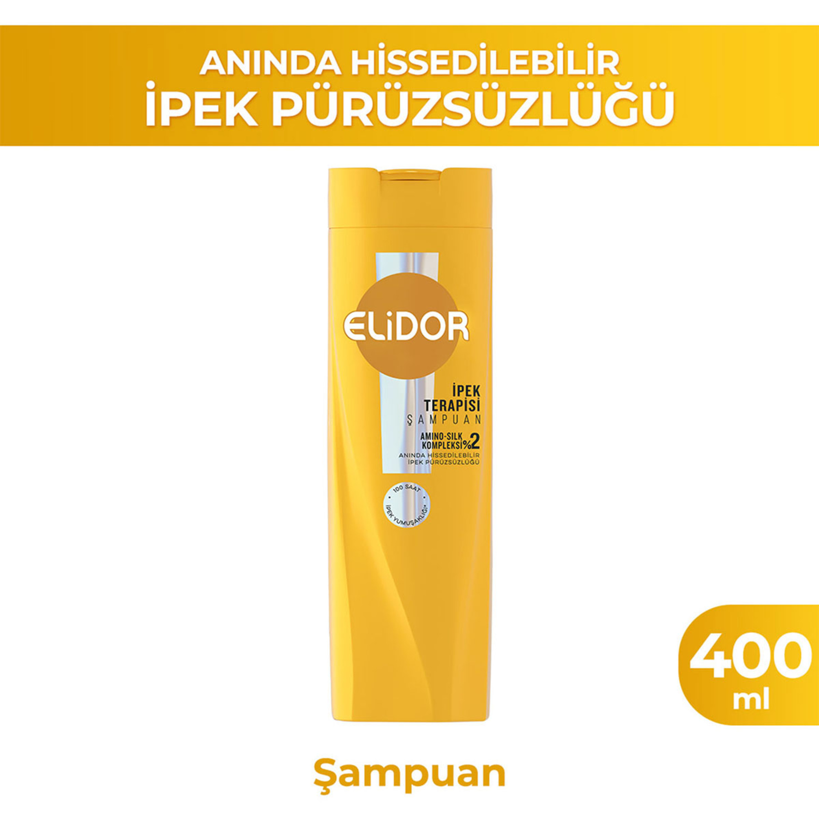 Elidor İpek Terapisi Şampuan 400 Ml - Görsel 5