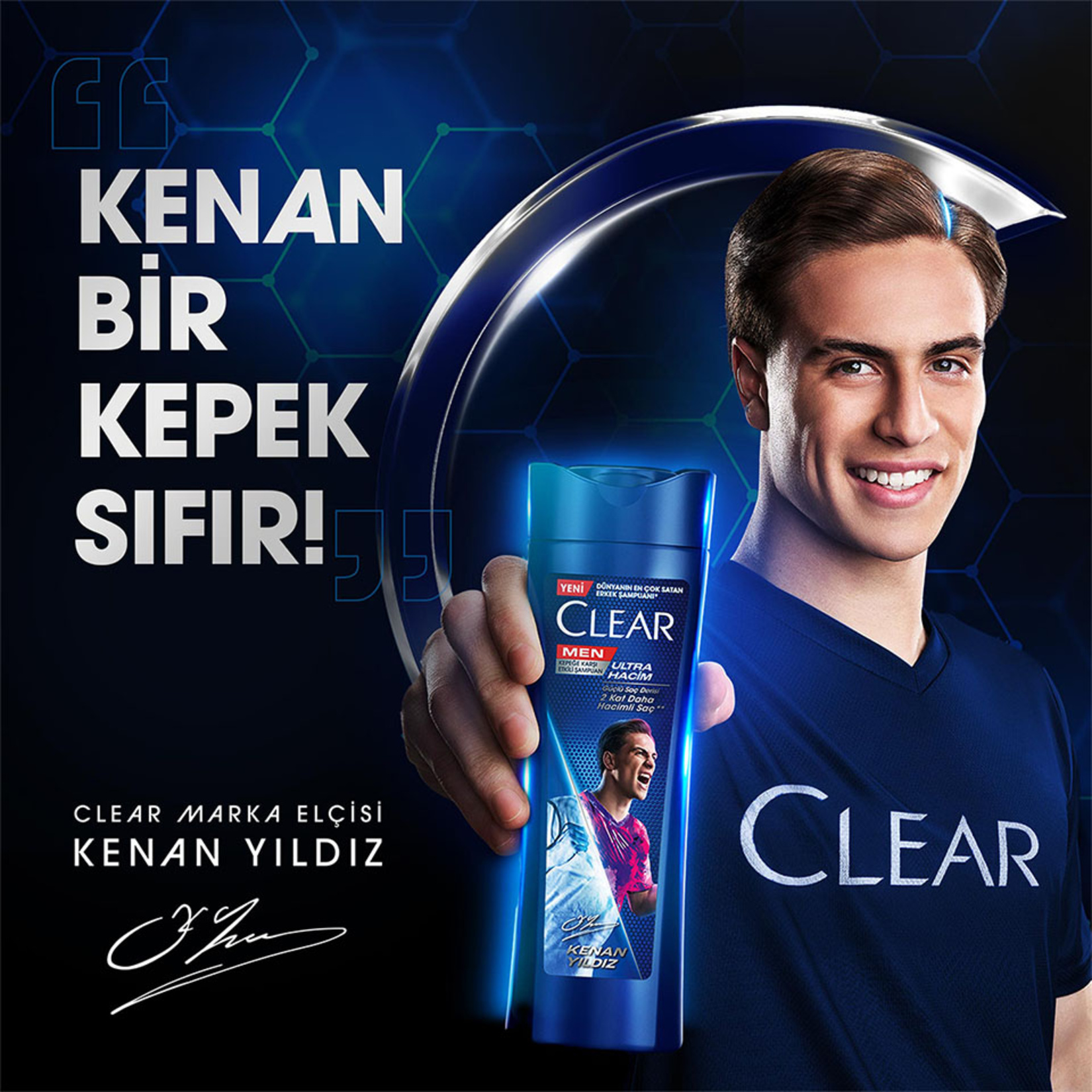 Clear Men Legends Kenan Yıldız 350 Ml - Görsel 2