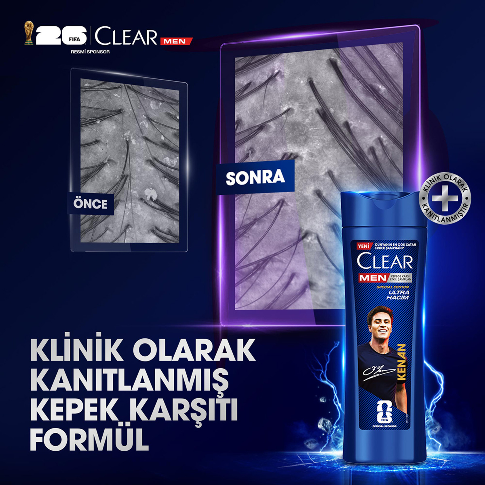 Clear Men Legends Kenan Yıldız 350 Ml - Görsel 4