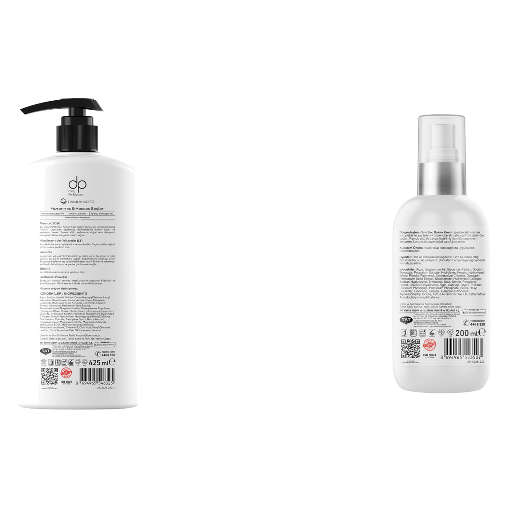 Dp Daily Perfection Şampuan 425 Ml + Saç Kremi 200 Ml - Görsel 2