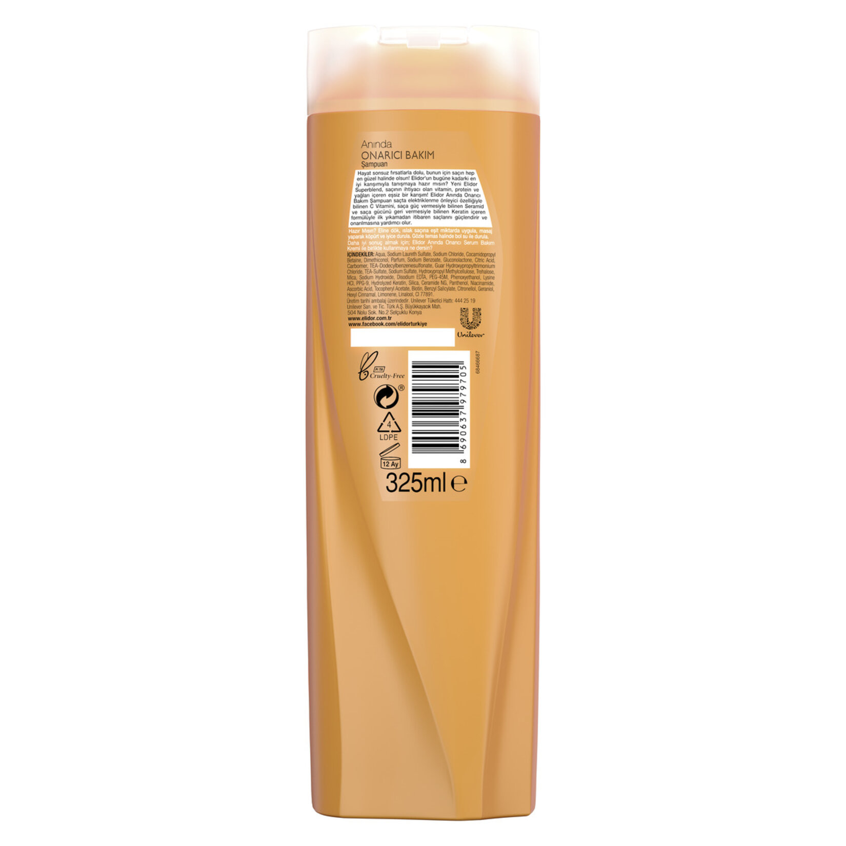 Elidor Şampuan Onarıcı Ve Yapılandırıcı 350 Ml - Görsel 3