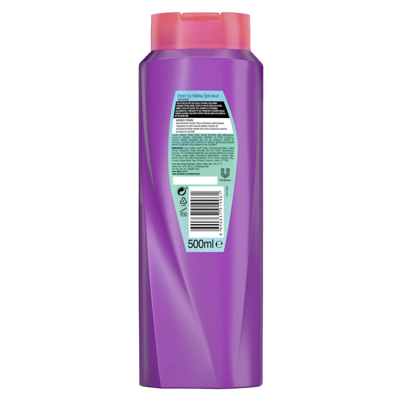 Elidor Doğanın Enerjisi Dayanıklı Şampuan 500Ml - Görsel 3