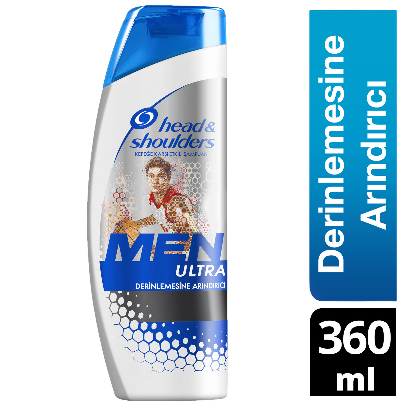 Head & Shoulders Men Ultra Erkeklere Özel Kepek Karşıtı Şampuan Derinlemesine Arındırıcı 360 ml - Görsel 2