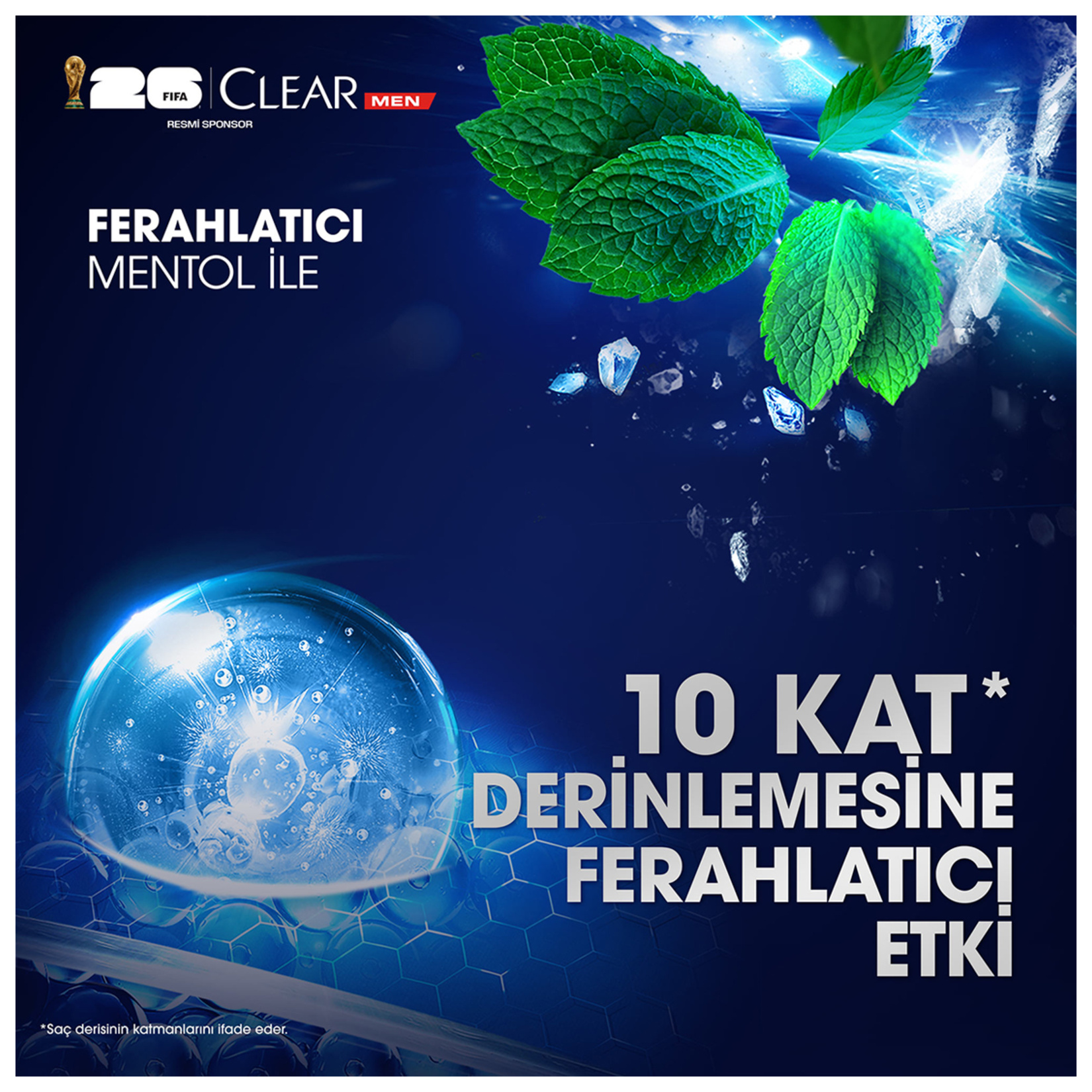 Clear Men Kepeğe Karşı Etkili Şampuan Cool Sport Menthol 600 Ml - Görsel 5