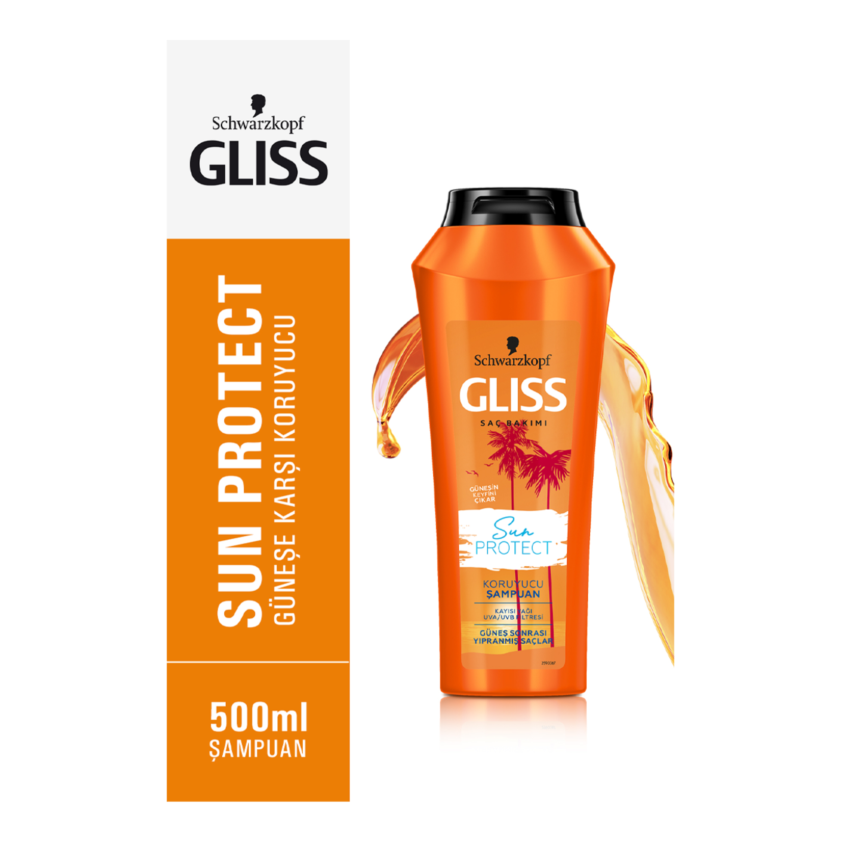 Gliss Sun Protect Koruyucu Şampuan 500 Ml - Görsel 2