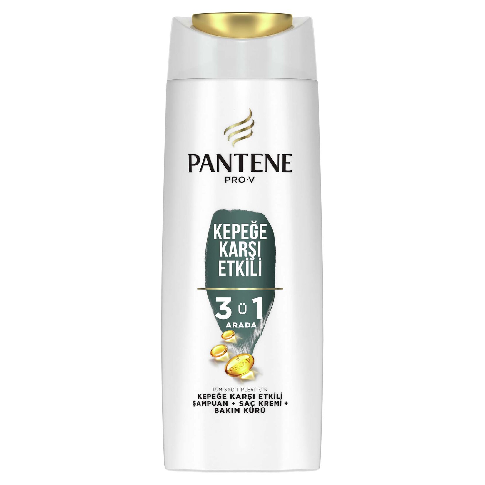 Pantene Pro-v 3 in 1 Kepeğe Karşı Etkili Şampuan 600Ml - Görsel 1
