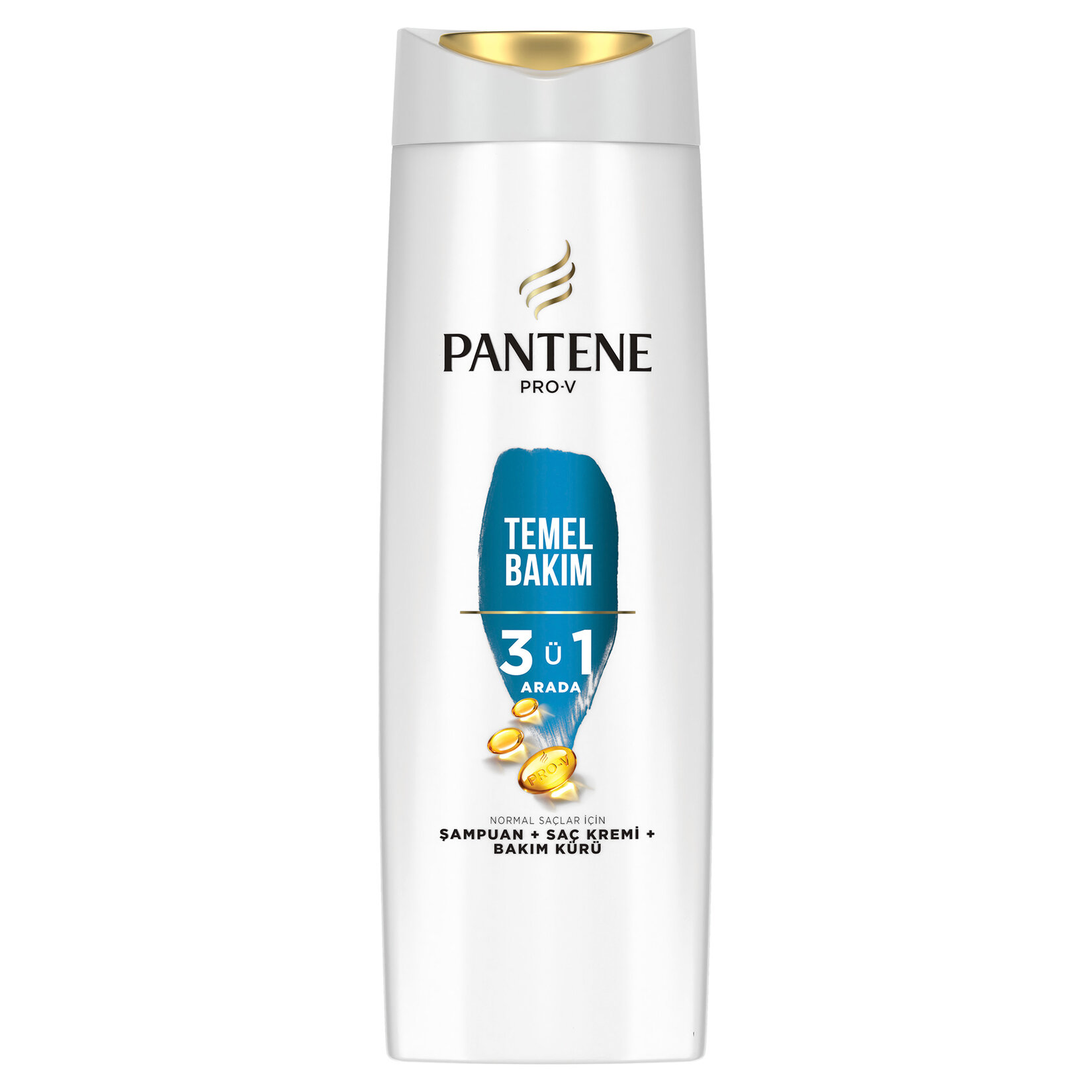 Pantene Temel Bakım 3'ü1 Arada Şampuan 600 Ml - Görsel 1