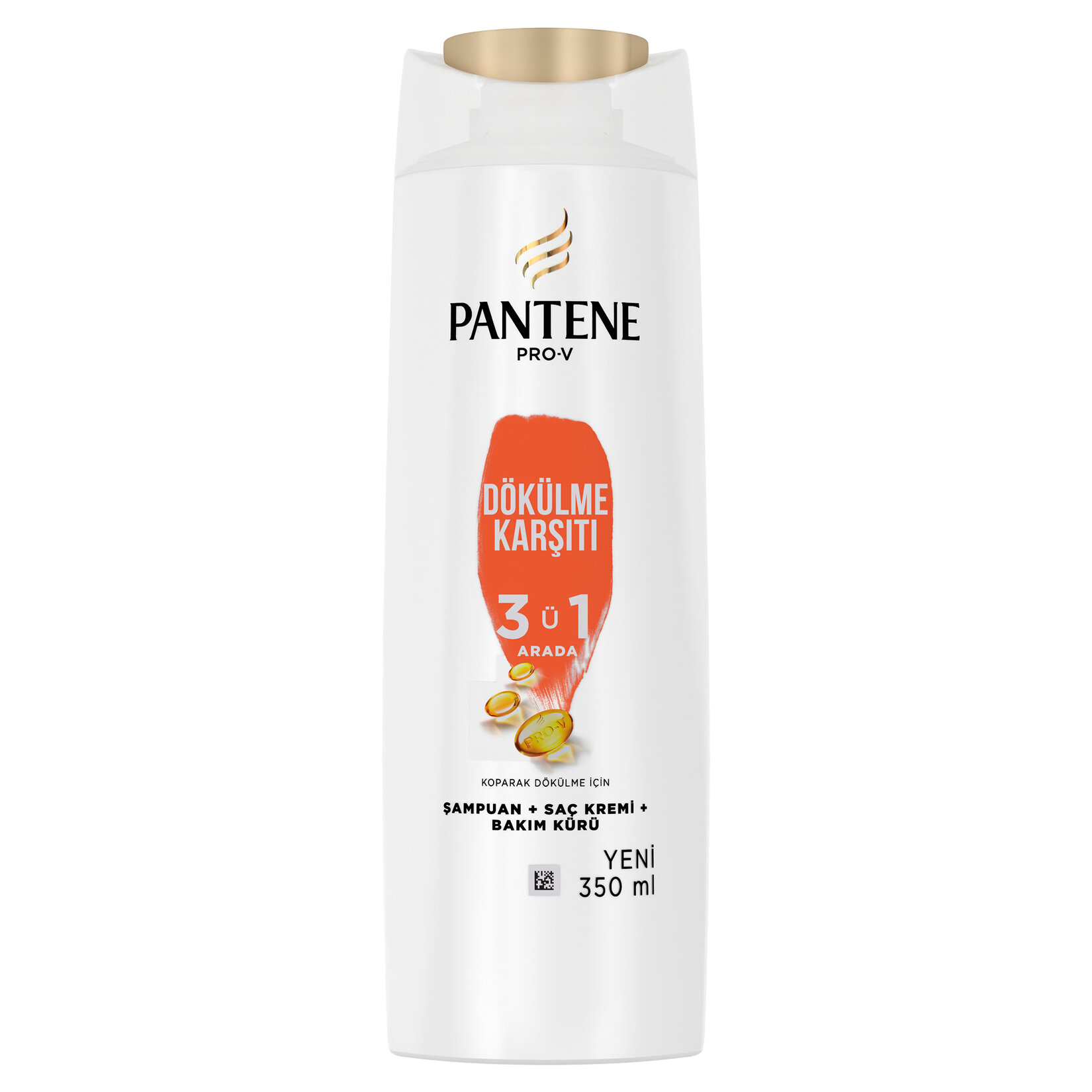 Pantene Dökülme Karşıtı 3'ü1 Arada Şampuan 350 Ml - Görsel 1