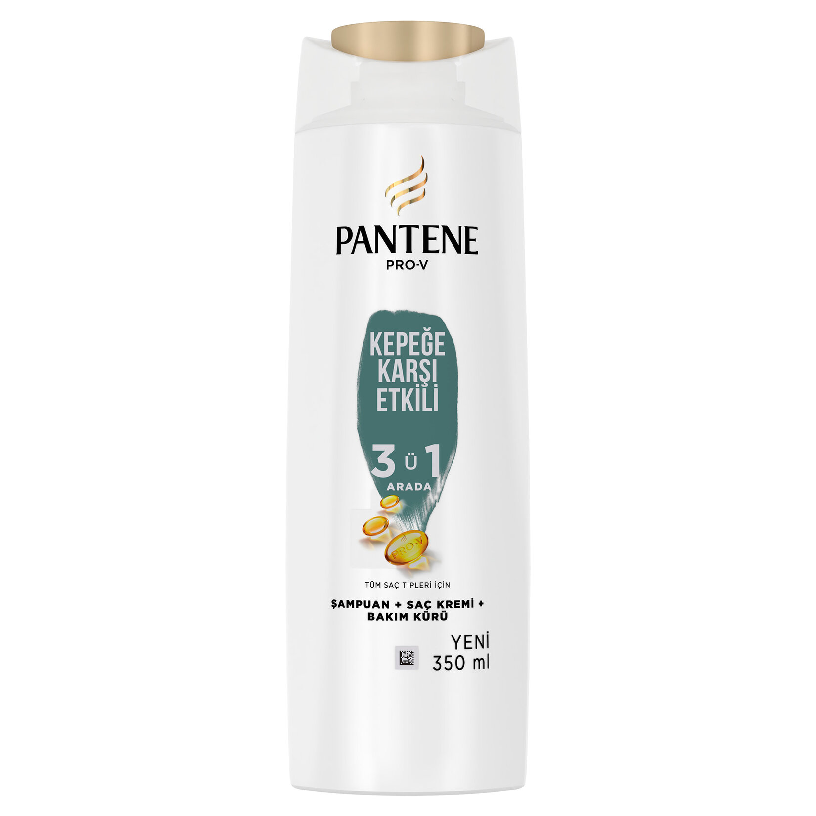Pantene Kepeğe Karşı Etkili 3'ü1 Arada Şampuan 350 Ml - Görsel 1