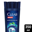 Clear Men 3 in 1 Şampuan & Duş Jeli Ferahlatıcı Mentol Etkisi Saç Yüz Vücut İçin 350 ml - Görsel 5