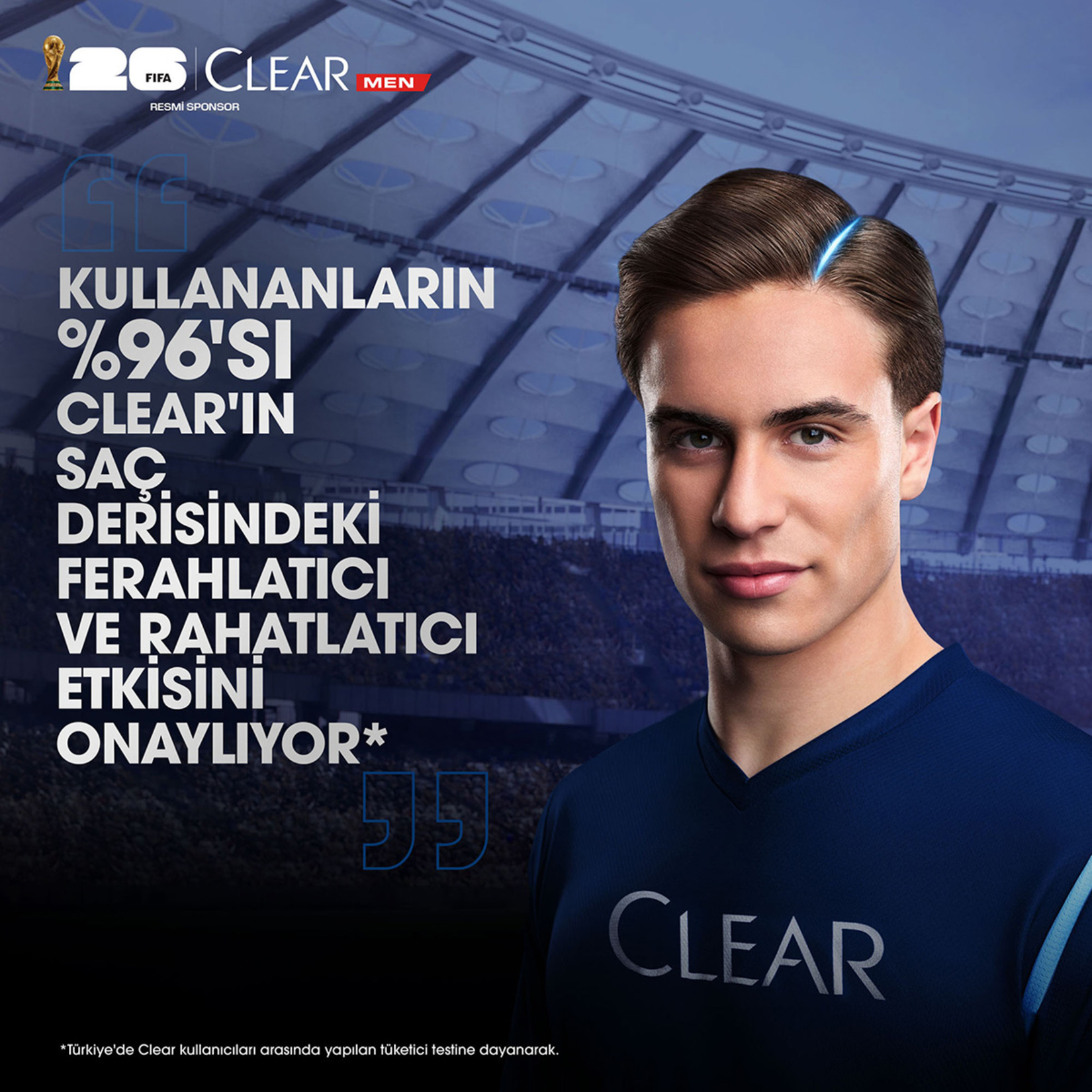 Clear Men Kepeğe Karşı Etkili Şampuan Cool Sport Menthol Ferahlatıcı Mentol Etkisi 350 ml - Görsel 3