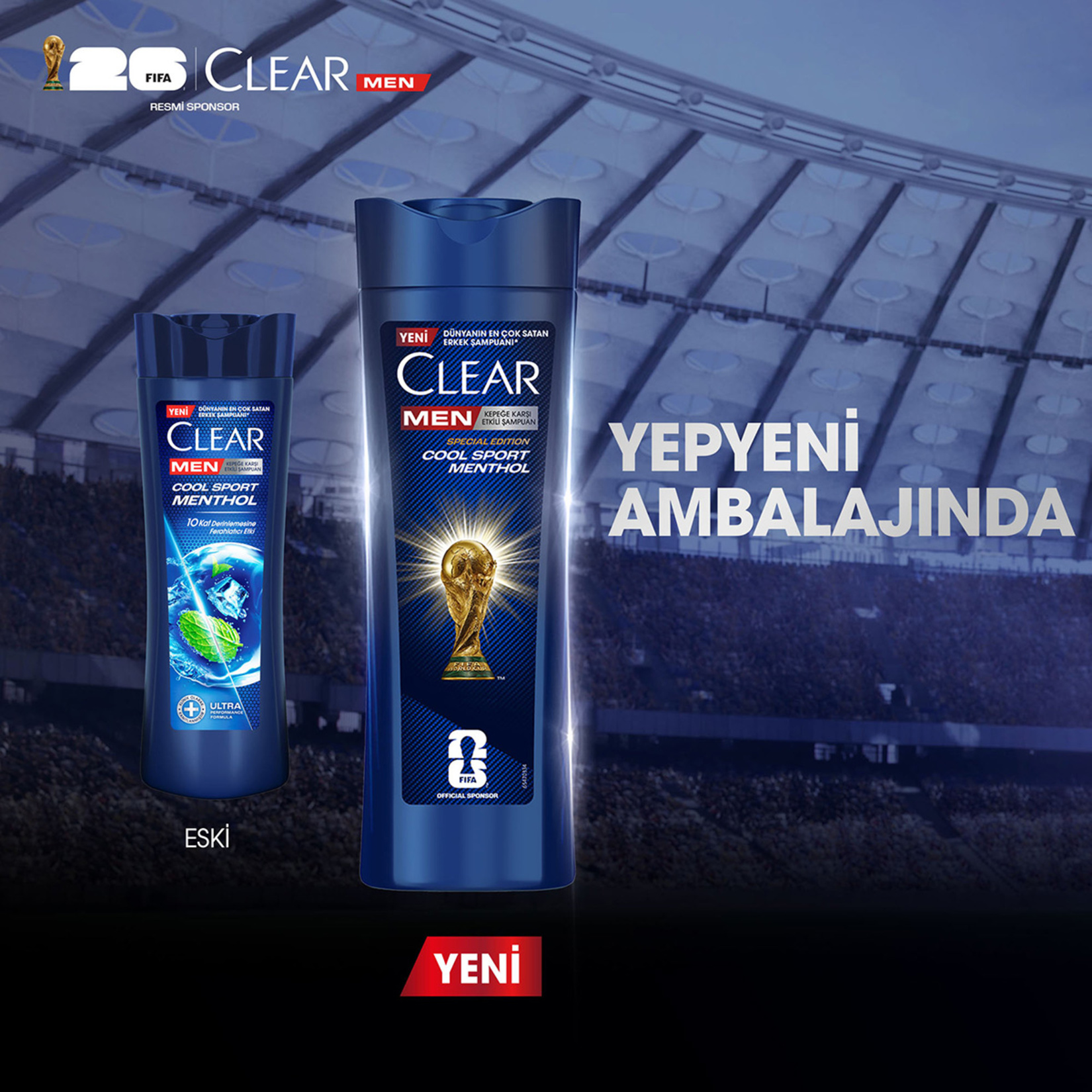 Clear Men Kepeğe Karşı Etkili Şampuan Cool Sport Menthol Ferahlatıcı Mentol Etkisi 350 ml - Görsel 8