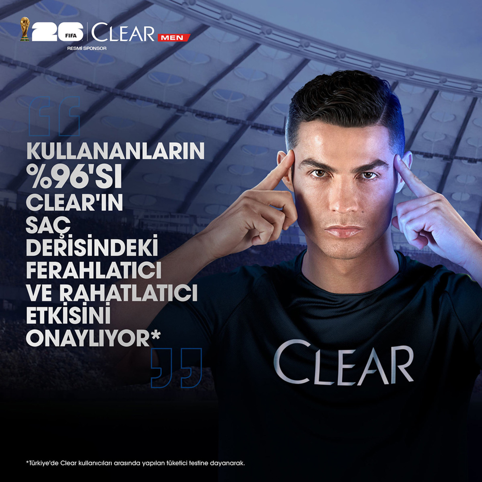 Clear Men Kepeğe Karşı Etkili Şampuan Legend By CR7 Cristiano Ronaldo 350 ml - Görsel 7
