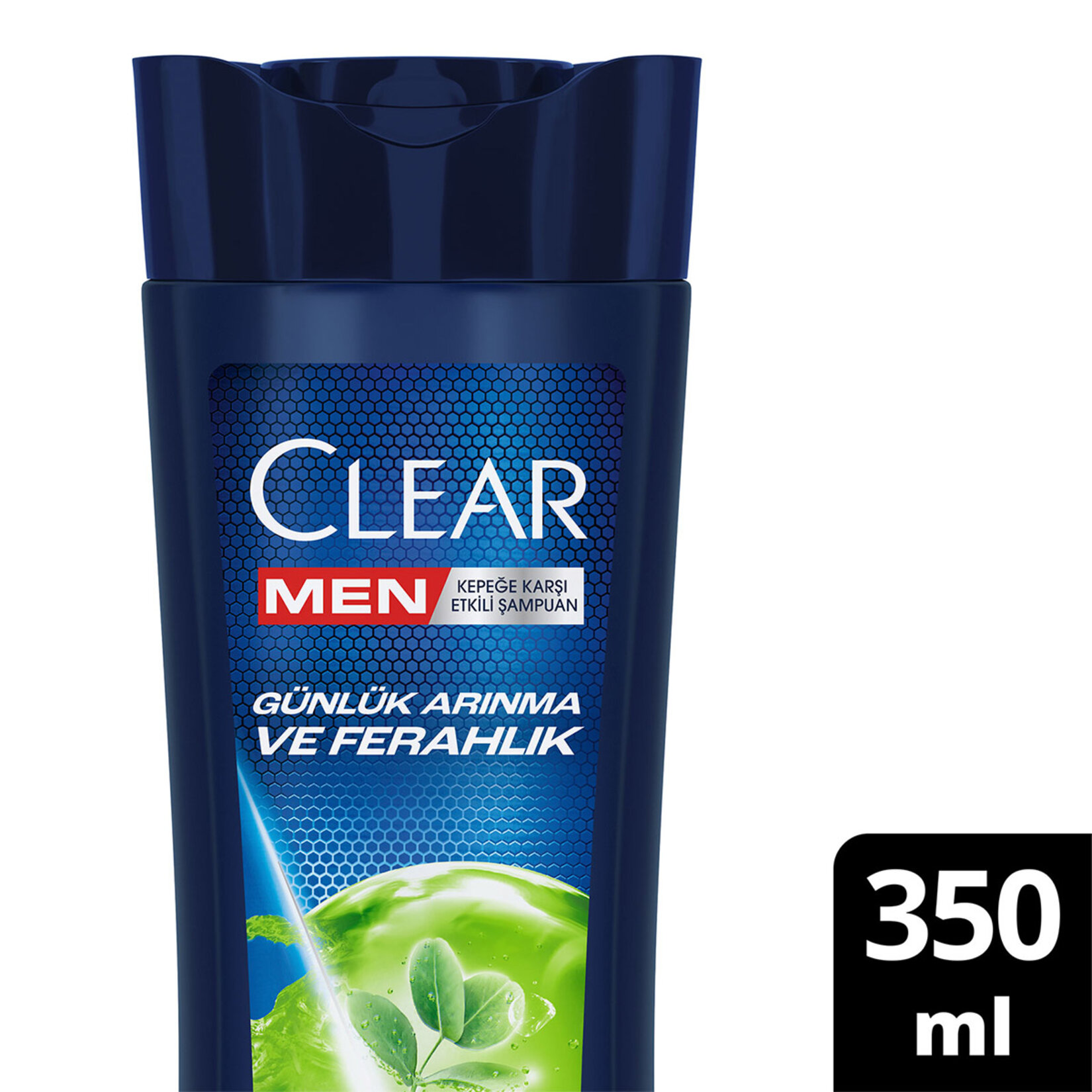 Clear Men Kepeğe Karşı Etkili Şampuan Günlük Arınma ve Ferahlık Sedir Ağacı ve Okaliptus Özleri 350 ml - Görsel 2