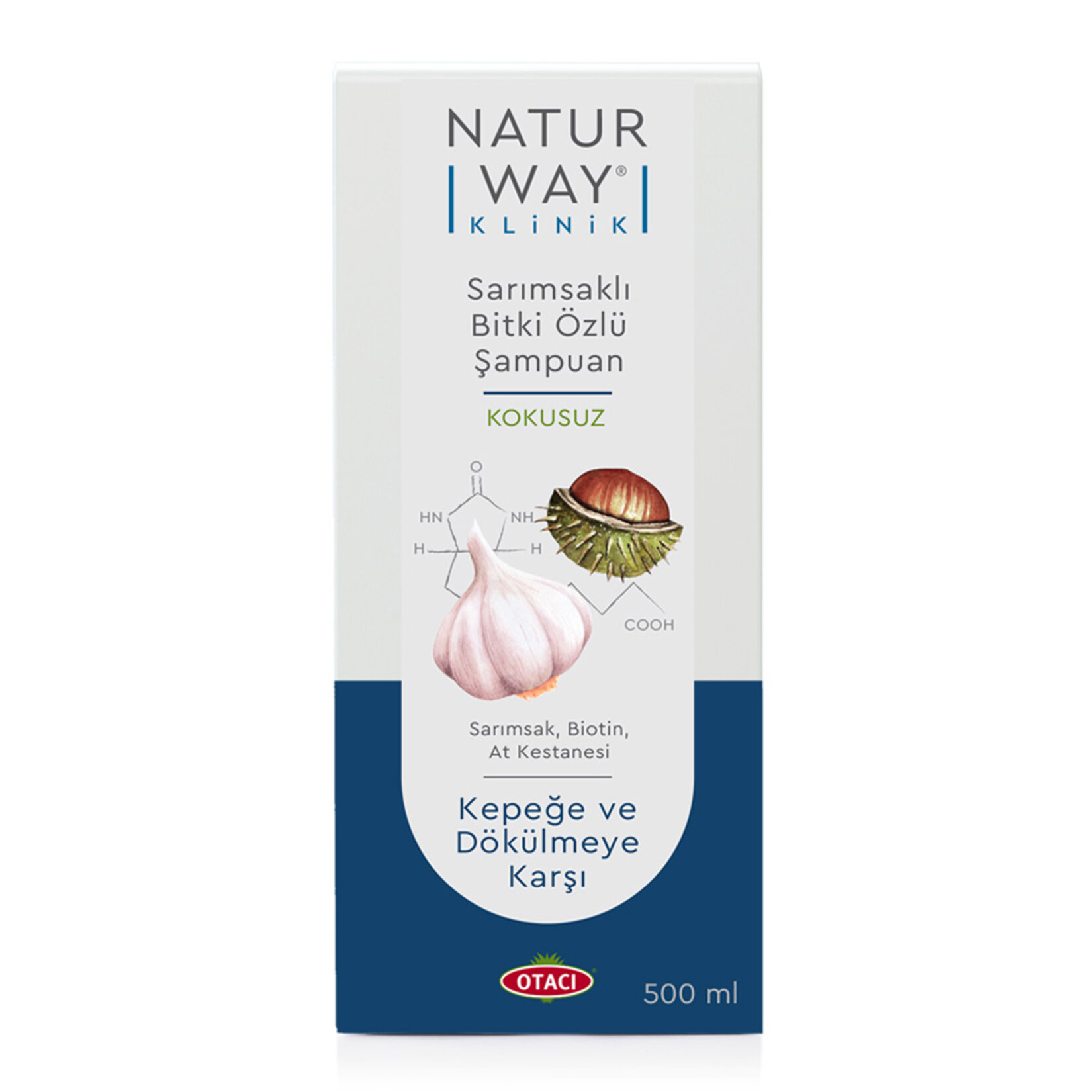 Otacı Naturway Klinik Sarımsaklı Şampuan 500Ml