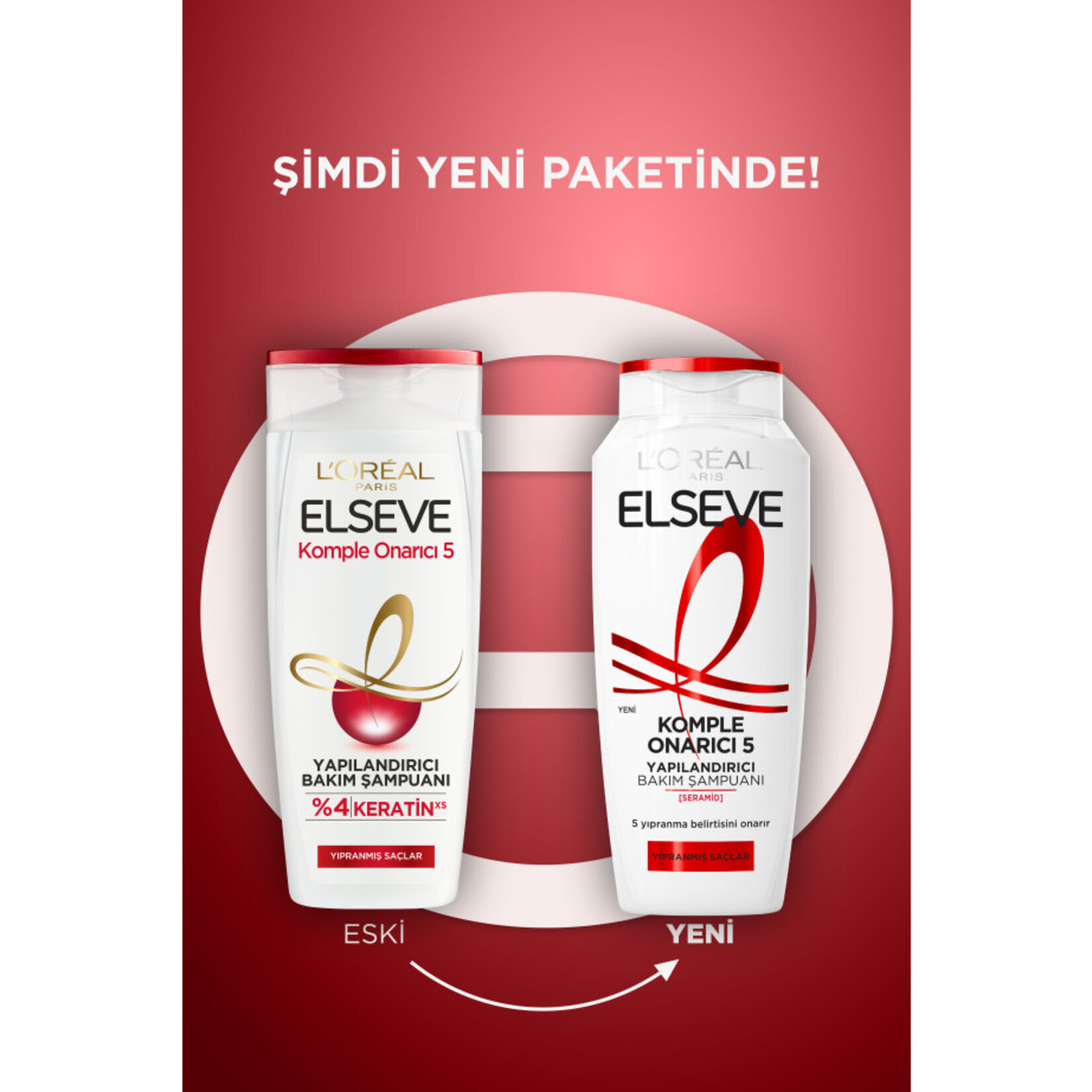 L'Oréal Paris Elseve Komple Onarıcı 5 Yapılandırıcı Bakım Şampuanı 360 Ml - Görsel 5