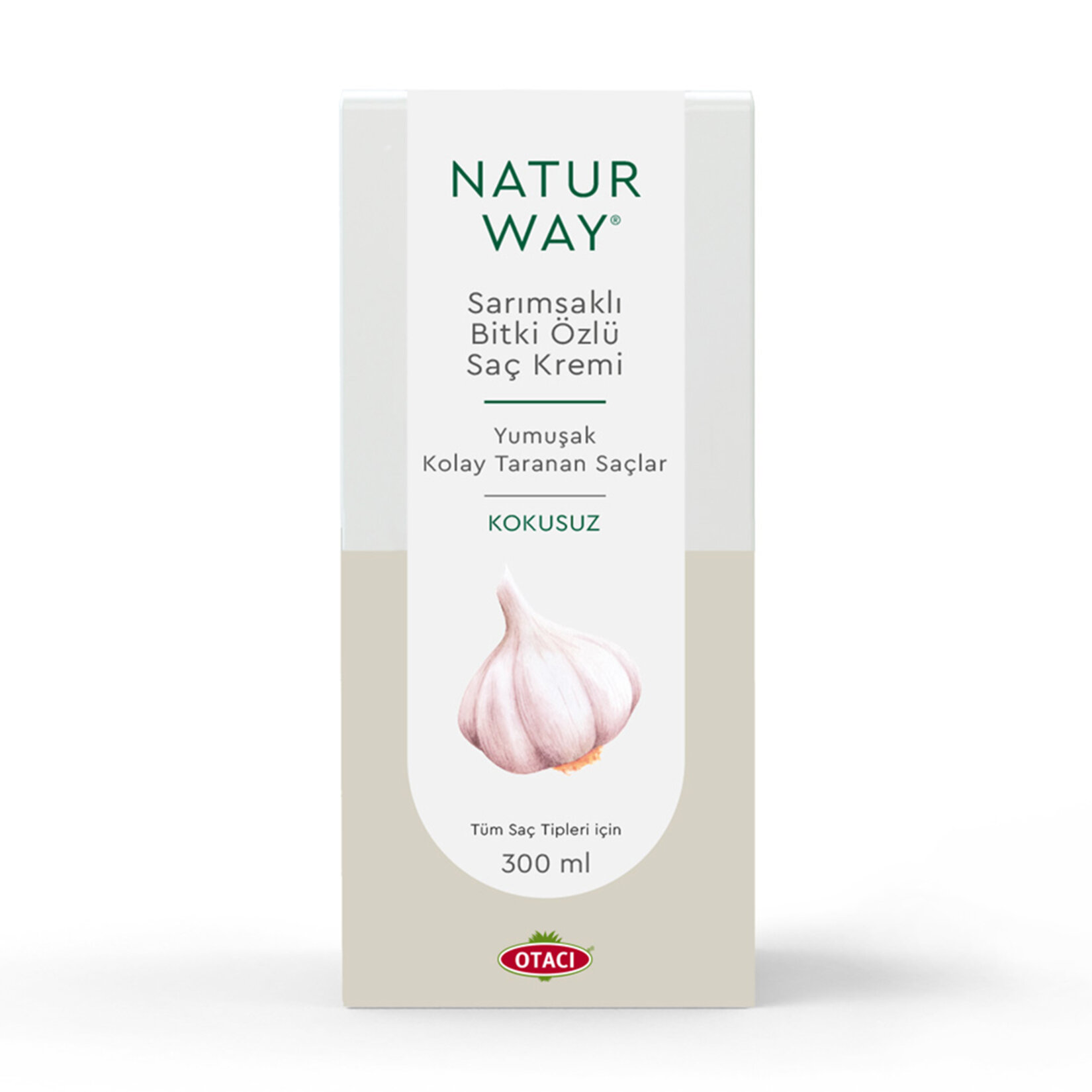 Otacı Naturway Sarımsaklı Bitki Özlü Saç Kremi 300Ml