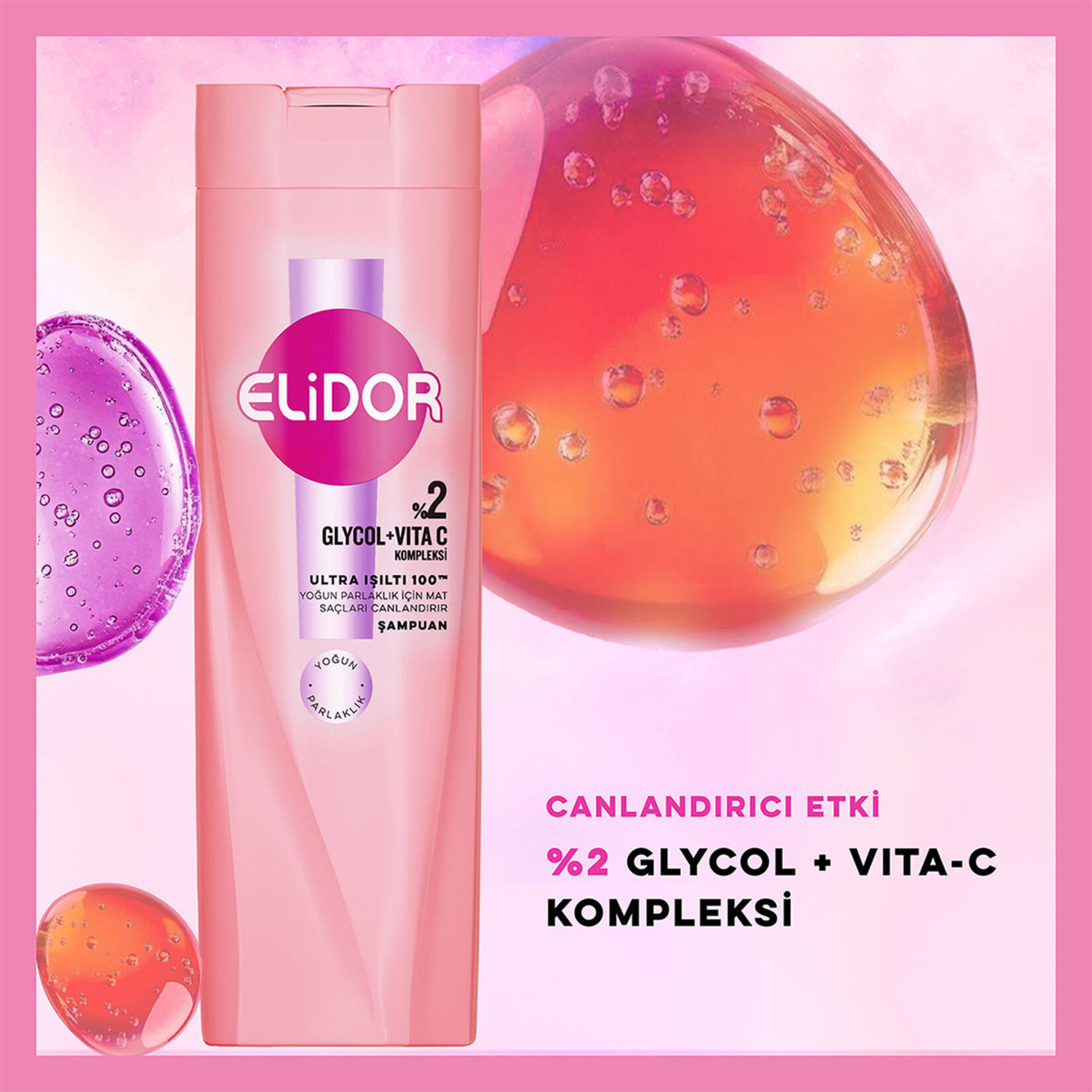 Elidor Ultra Işıltı 100 Şampuan 400 Ml - Görsel 4