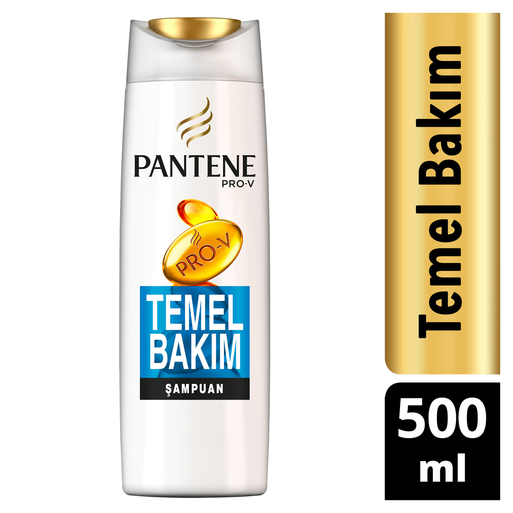 Pantene Şampuan Temel Bakım 500 Ml - Görsel 2