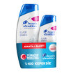 Head&Shoulders 2Si 1 Arada Klasik Bakım Şampuanı 450Ml+180Ml - Görsel 1